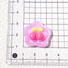 Desenho Animado Transparente Cereja Coelho Resina Artesanal DIY Acessórios Grampo de Cabelo Headband Chaveiro Capa de Celular Flor para Sapato Decoração