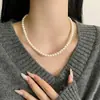 Moderna Cadena de Perlas para Mujer, Cadena para Suéter, Nuevo Modelo 2026, Cadena Clavicular de Lujo Ligero de Nicho, Cadena de Cuello de Gama Alta, Accesorio Versátil