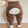 Pantalones Forrados de Trasero Grande para Mujeres y Bebés Hombres Otoño e Invierno Pantalones de Bebé Trasero Grande PP Pantalones Engrosados para la Barriga Pantalones para Niños Lindos