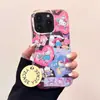 Linda Estrella Corazón Sanrio Adecuada para Funda de Teléfono Móvil Apple 16Promax Iphone15 Japonés y Coreano 14 Todo Incluido 13