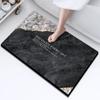 Alfombrillas de baño, Alfombrillas suaves de barro de diatomeas para puerta de baño, Alfombras antideslizantes de secado rápido, Resistentes al desgaste y a los arañazos