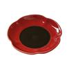 Posavasos de Cerámica Roja de la Ciudad Prohibida Mantel para Mesa de Té del Hogar Posavasos Estilo Retro Soporte para Taza Accesorios para Ceremonia de Té Kung Fu Mantel Aislante Anti-quemaduras