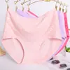 Calcinhas de renda macias de modal com cintura alta respiráveis para mulheres curvilíneas mm200 kg plus size plus size