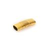 Fivela magnética de aço inoxidável 316L fivela de três lados 12*6MM fivela para pulseira de corda de couro atacado de fábrica