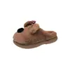 Lindas Zapatillas de Casa Perrito Peludo para Mujer 2026 Suela Gruesa Suave al Tacto Cubre Cabeza Cálido Zapatillas de Algodón Zapatos Postparto