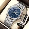 Reloj de pulsera de lujo de alta gama para hombre marca Binbang, impermeable, luminoso, doble calendario, reloj de cuarzo, popular reloj de pulsera de comercio exterior al por mayor