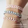 Pulsera de cuerda trenzada estilo europeo y americano color DIY pulsera ajustable a mano trenzado de hilo de jade