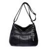 Bolsa da Mamãe para Mulheres 2026 Novo Estilo Moda de Rua Bolsa Transversal para Meia-Idade Couro Macio Grande Capacidade Bolsa de Ombro para Idosos