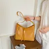 2026 Nova Bolsa Elegante de Ombro Único para Axila, Bolsa de Palha de Nicho com Grande Capacidade, Bolsa Saco de Mão/Transversal de Alta Qualidade