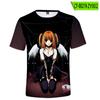 Suministro transfronterizo Death Note día difuso alrededor verano impresión 3D Joker manga corta camiseta casual ropa al por mayor