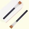 Pincel plano de cerdas suaves de tamaño grande para pintar mascarilla Pincel Salón de Belleza Spa pincel salón de belleza diy pintar barrer