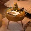Conjunto de Mesa de Centro Mar de Flores de Pneu, Conjunto Completo de Materiais de Pneu, Mesa de Transformação de Pneu DIY Feita à Mão, Mesa de Centro Redonda de Pneu Feita por Você Mesmo