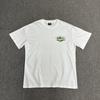 Série Básica de Camisetas de Manga Curta com Estampa de Logo de Letra Fantasma para Casais em Comércio Exterior
