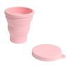 Mini copo de silicone anti-queda telescópico copo portátil dobrável ao ar livre copo bonito para crianças atacado