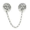 Amazon Transfronterizo Clip para Suéter Cara Cortada Uñas de Diamante Brillantes Clip para Cuello Margarita Moda Borla Clip para Cintura