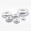 Rueda de molienda de molde hueco de gasa anódica para budín de pan de pastel Fort de 4/5/6/8 pulgadas Molde hueco para donas de chimenea