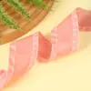 Huiya Falda con Volantes Multicolores Adorno Cinta de Satén de Poliéster de Alta Densidad Floristería Decoración de Pasteles Cinta de Lazo