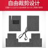 Venta al por mayor de alfombrillas de seda gruesa con lazo, alfombrillas de PVC universales para interior de coche, alfombrillas de alta calidad para coche.