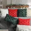 Funda de Almohada Nueva con Atmósfera Navideña del Fabricante, Almohada de Árbol de Navidad con Lentejuelas Estilo Americano, Cojín para Sofá, Venta al por Mayor