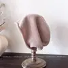 Gorro de Punto de Moda de Color Sólido con Mezcla de Cachemira para Mujer, Gorro de Invierno Suave y Elegante, Gorro Pullover Cálido y Resistente al Frío