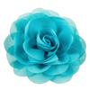 Comercio Exterior Yiwu Accesorios para el Cabello Niños Europeos y Americanos Horquilla de Flores Rosa Chifón Accesorios para la Cabeza de Bebé