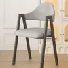 Cadeira de Jantar Imitação Madeira Maciça Cadeira Simples Moderna para Casa Cadeira Nórdica Restaurante Hotel Mesa de Jantar Banqueta Encosto Lazer Cadeira de Escritório