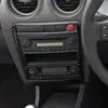 Aplicable a Seat Ibiza 03-08 Modificación Interior Fibra de Carbono Panel de Almacenamiento Consola Central Palanca de Cambios Faros