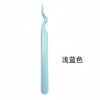 Pinzas auxiliares de acero inoxidable para pestañas postizas de fabricantes, de una sola pieza, auxiliares para pestañas postizas autoinjertadas, maquillaje de belleza, transfronterizas, en stock