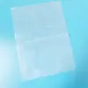 Folha única de PE, bolsa plana espessa, saco de PE, saco impresso, saco de embalagem, saco plástico transparente, corte e vinco