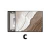 Caja de reloj eléctrica minimalista moderna, pintura decorativa, pintura de textura abstracta de lujo ligero, caja de distribución de restaurante de sentido avanzado, caja eléctrica, pintura colgante