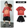 Roupas da moda Hip-Hop para meninos roupas hip-hop infantis roupas da moda para meninas t-shirt bonita conjunto roupas hiphop infantis para crianças
