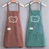Delantal Impermeable para Cocina, Uso Doméstico para Mujeres, Resistente al Aceite para Hombres y Mujeres, Cocina, Montaje de Puesto, Ropa de Trabajo, Delantal de Trabajo Lindo y Resistente a las Manchas