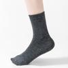 Calcetines de punto de lana peinada hasta media pantorrilla para hombre y mujer, de otoño e invierno, en caja, de un solo color, cálidos, transpirables y sin costuras.