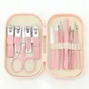 Set portátil transfronterizo de cortaúñas, set de 14 piezas de herramientas de manicura, set de cortaúñas