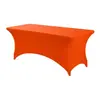 Mantel spandex para cocina de 6 pies aproximadamente 1.8 metros negro lavable resistente a las arrugas elástico rectangular mantel para patio actividades