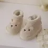 Botines Gruesos de Felpa para Bebés Niñas 2025 Invierno Felpa Extra Cálida Zapatos de Algodón Botas de Nieve para Niños Zapatos para Niños Pequeños Antideslizantes Lana de Cordero