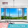 Puertas y Ventanas del Sistema de Espesor de Pared 2.0 Serie 120 Personalizadas con Aluminio de Rotura de Puente Térmico, Ventanas de Pantalla Insonorizadas, Ventanas Integradas a Prueba de Frío, Ventanas de Sistema Foshan