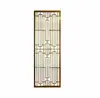 Tela de aço inoxidável de luxo leve, decoração moderna minimalista de metal vazado para entrada de sala de estar, grade divisória de arte em ferro estilo chinês novo