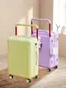 Maleta de Equipaje 24 pulgadas Modelo Nuevo, Maleta de Carro Estilosa y Duradera con Candado de Contraseña, Maleta de Mano 20 pulgadas Equipaje de Viaje para Estudiantes