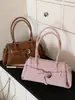 Bolsa Casual Feminina Nova Estilo Coreano Outono 2026, Bolsa de Ombro Simples na Moda para Trabalho e Deslocamento, Bolsa Transversal