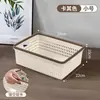Cesta de armazenamento de mesa de imitação de rattan para uso doméstico, organizador de itens diversos para banheiro, cesta de plástico para lanches na cozinha e sala de estar