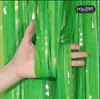 Decoração de fita com franjas arco-íris para festas de aniversário, fundo de casamento, cortina de porta, decoração de feriado, cortina de seda de chuva macaron