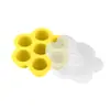 Caja de silicona de 7 compartimentos para suplementos alimenticios caja de suplementos para alimentos de bebé caja de hielo para sub-empaque molde de hielo con tapa molde de hielo suministro transfronterizo de Amazon