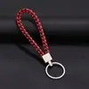 Joias Trançadas Criativas Chaveiro de Corda de Couro Pingente de Carro Corda de Chave de Casal Pu Pequeno Presente Fabricante Bolsa