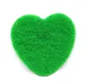 Colgante de Aromaterapia Opcional de Ocho Colores Accesorios Corazón Fibra Algodón Núcleo Protección Ambiental para Colgante de Gota de Agua de Aromaterapia de 30 mm