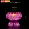 Lâmpada de Manteiga Esmaltada Suporte para Velas de Lótus Suporte para Lâmpada Suporte para Lâmpada Suprimentos Domésticos para Buda Lâmpada de Oferenda para Buda Grande e Pequena