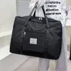 Bolsa de almacenamiento de viaje de gran capacidad, portátil para hombres y mujeres, bolsa de equipaje para gimnasio en rosa, morado, negro, diseño simple y elegante