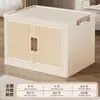 Caixa de Armazenamento Dobrável Grande Capacidade Armário de Armazenamento Extra Grande Porta Dupla Caixa de Armazenamento Doméstica Guarda-Roupa Armário de Armazenamento para Cobertores Roupas