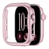 Adecuado para funda de reloj Apple iWatch 12, funda dura hueca de PC pintada en spray, funda de reloj Apple Serie 12