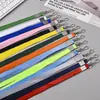 Amazon Transfronteiriço Cor Poliéster Crochê Corda Pendurável Transferência Térmica Serigrafia Etiqueta Pendurada Cartão de Trabalho Cartão de Fábrica Cordão